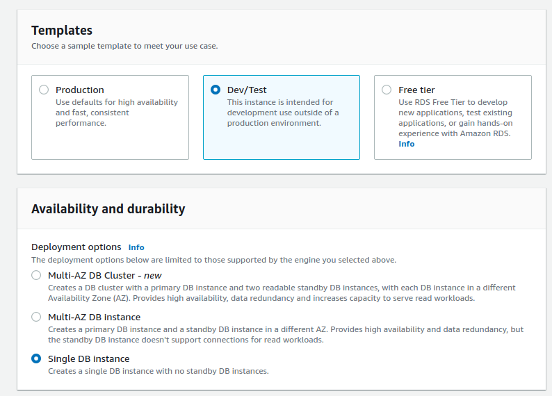 Amazon Web Service for PostgreSQL Amazon Web Service for PostgreSQL