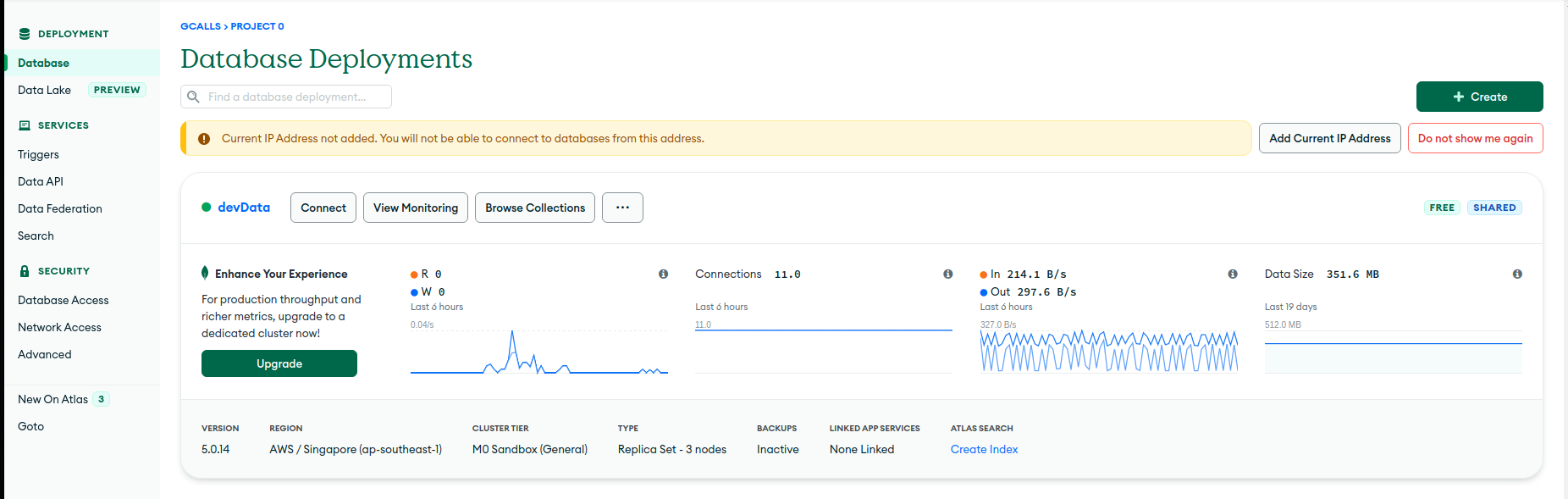 MongoDB Atlas MongoDB Atlas