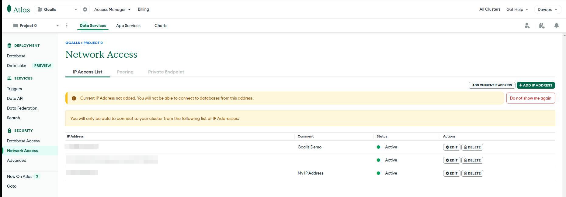 MongoDB Atlas MongoDB Atlas