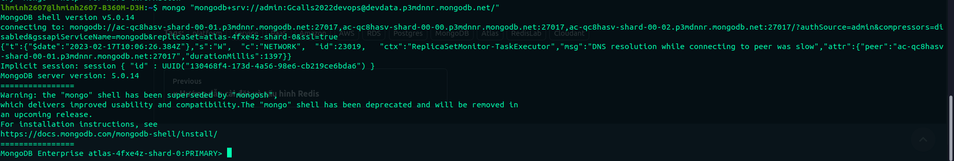 MongoDB Atlas MongoDB Atlas